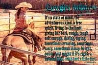 Cowgirl Attitude (size 4X6)